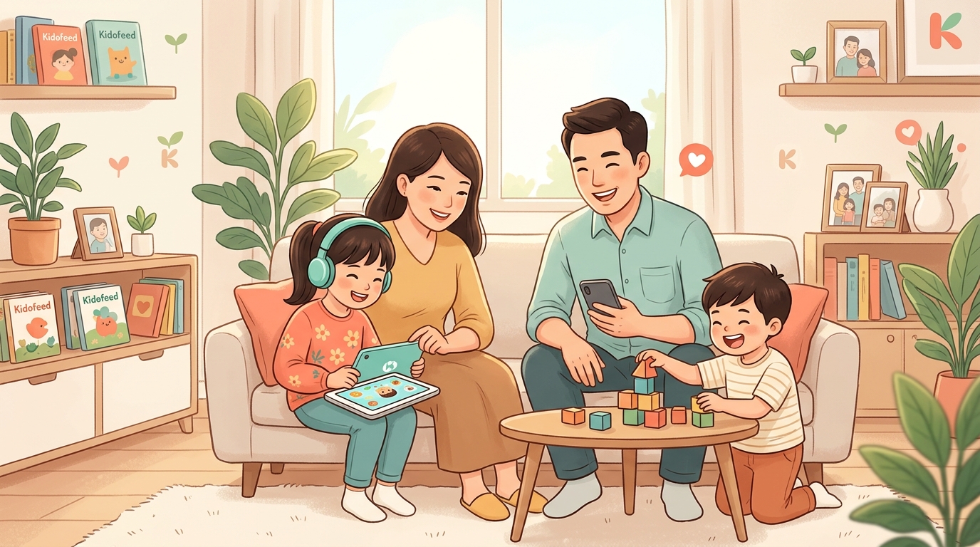 Chào mừng cha mẹ đến với Kidofeed